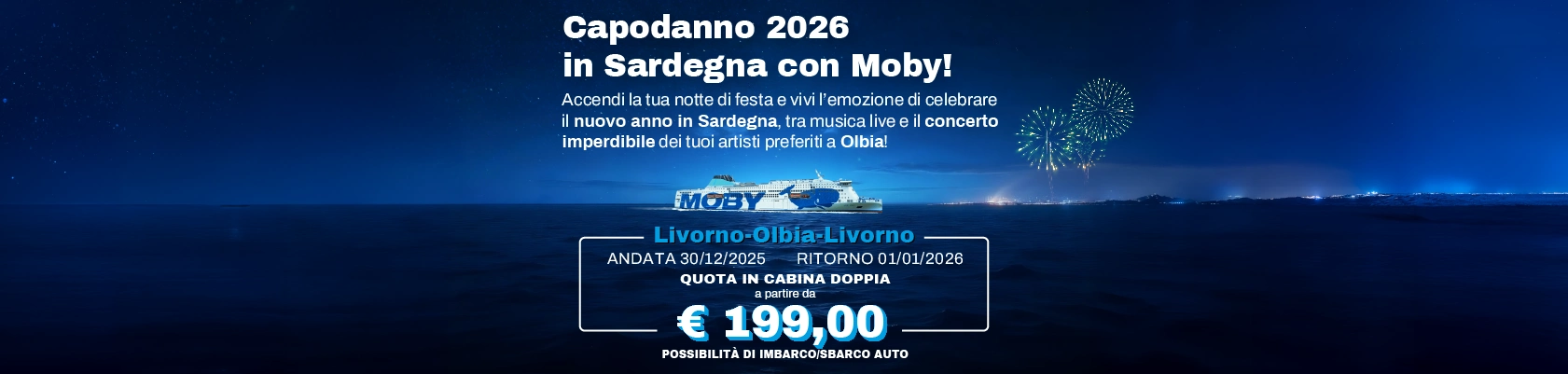 Capodanno 2025/26 in Sardegna